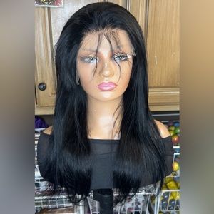 Lot 2113 ❤️New ❤️100% Human Hair 13x4 Lace Front wig 24”